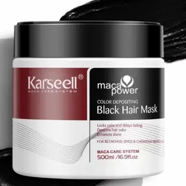 Mascarilla Karseell Black 500ml 3