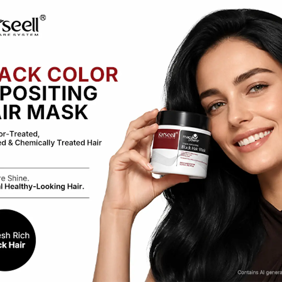 Mascarilla Karseell Black 500ml 4