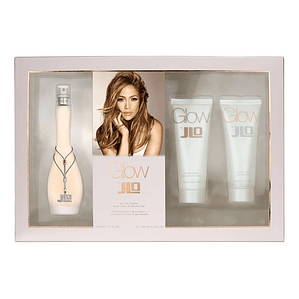 Estuche de Jennifer Lopez Glow 3 piezas 