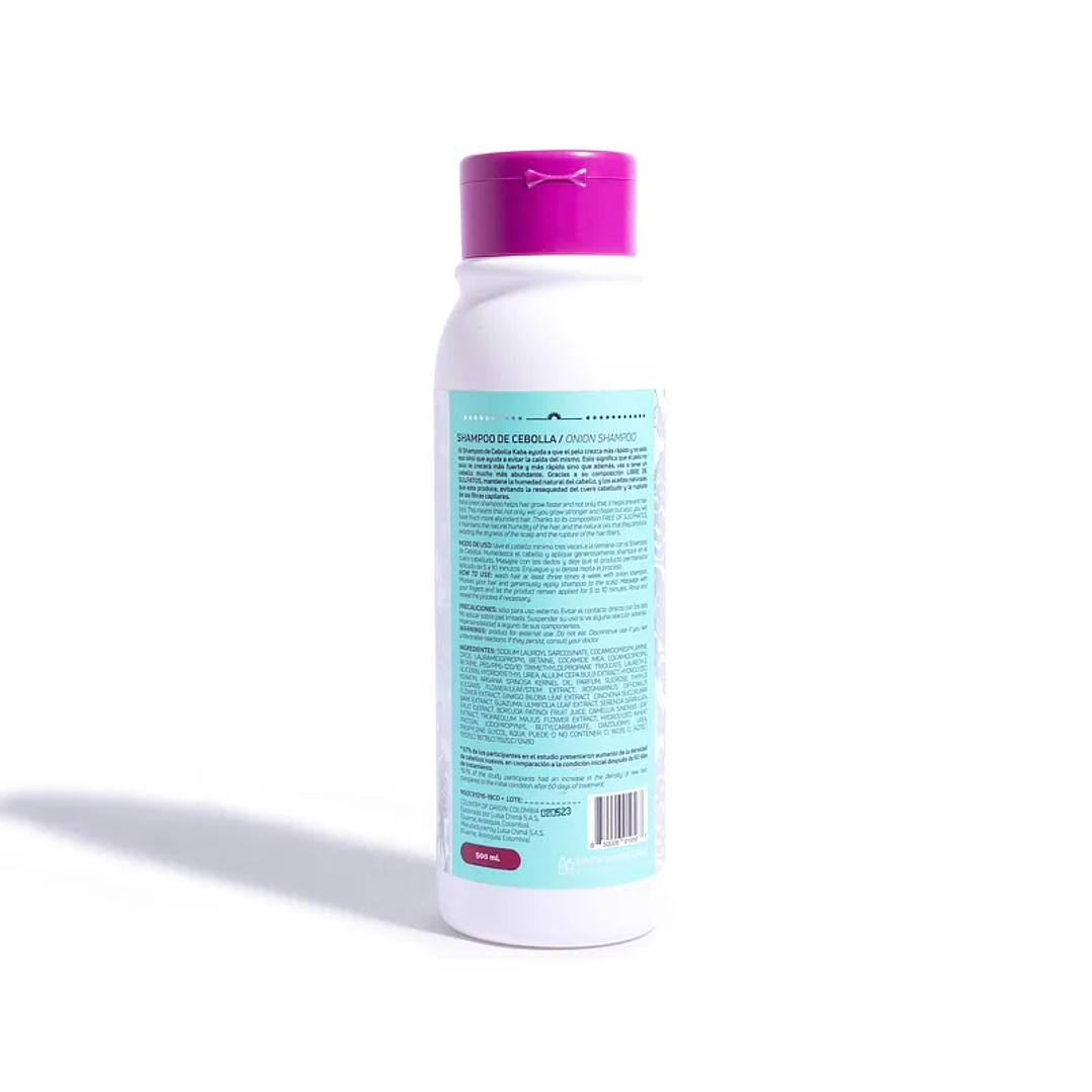 Shampoo de Cebolla Kaba 500 ML 3