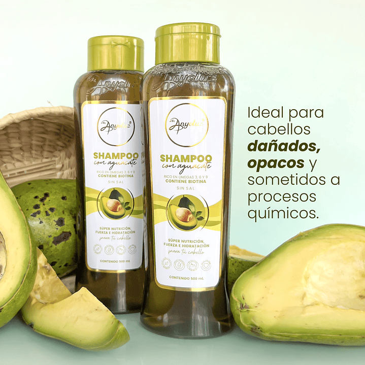 SHAMPOO CON AGUACATE ANYELUZ 2