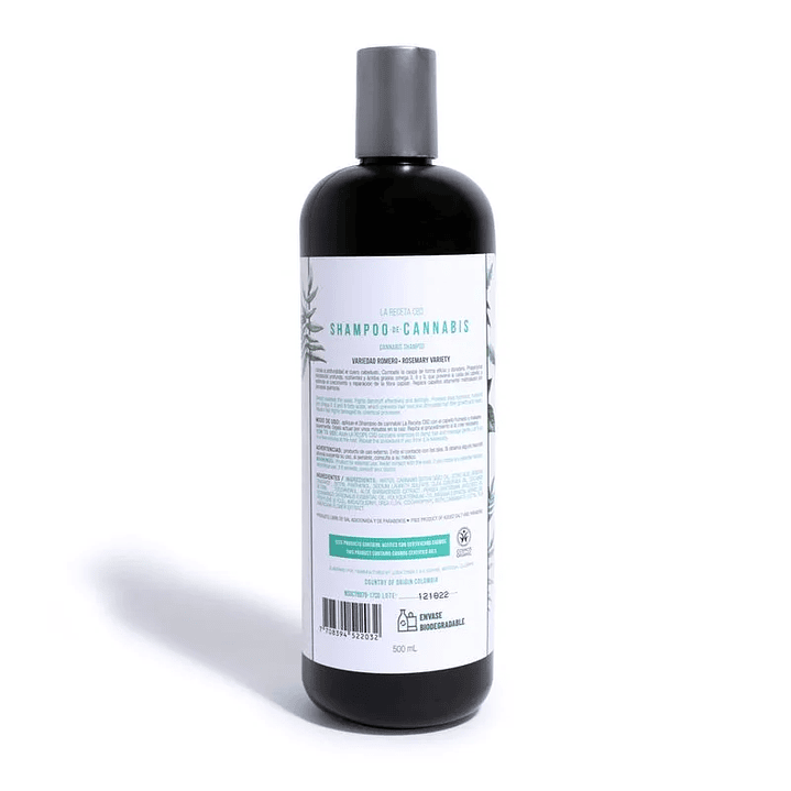 SHAMPOO ROMERO 500ML LA RECETA 2