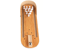 Juego De Mesa Mini Bowlingspil Madera 