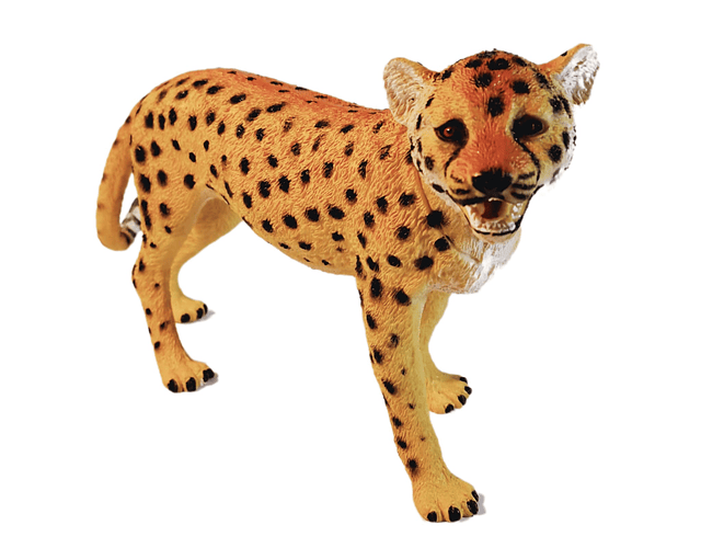 Leopardo de goma