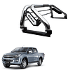 Barra Antivuelco Platina Inoxidable Chevrolet D-max 2015-2021