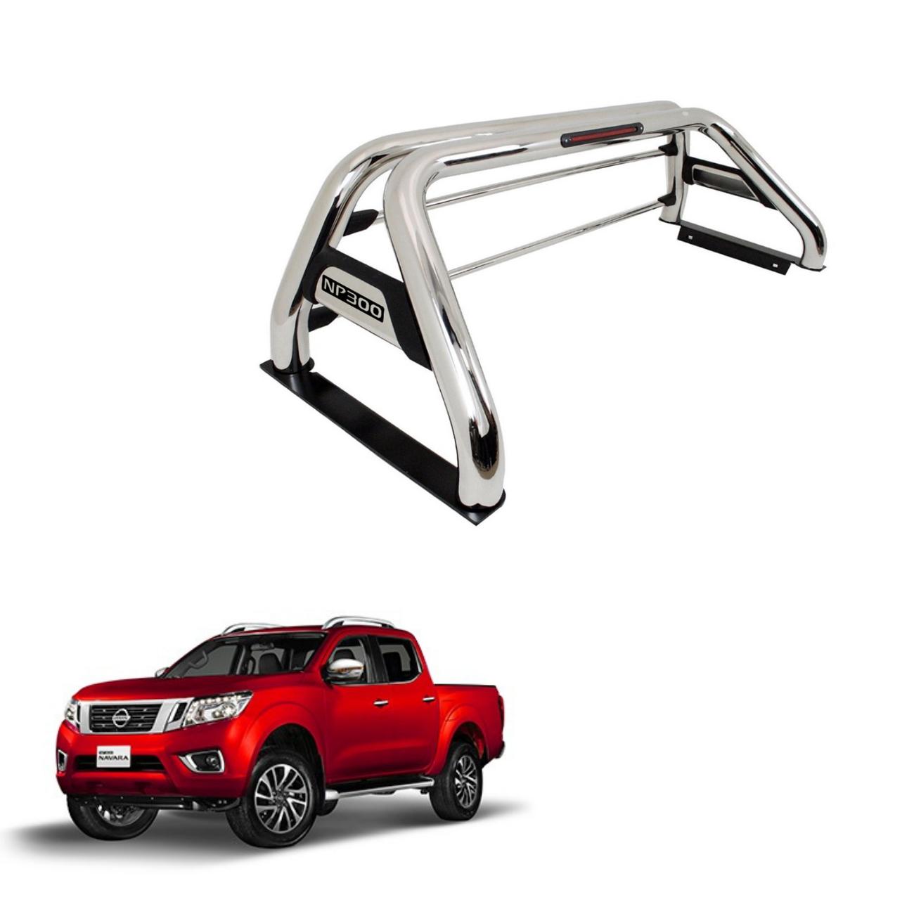 Barra Antivuelco Acero Inoxidable Nissan Np300