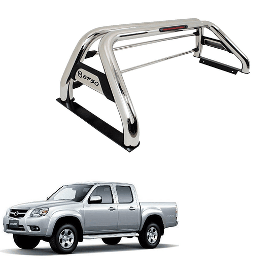 Barra Antivuelco Acero Inoxidable Mazda BT50 2006-2014