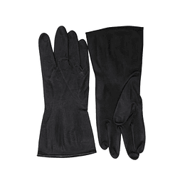 Guantes de Albañil de Goma Latex Industrial Negro