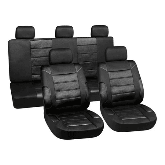 Funda Cubre Asiento Universal Negro Classic Motorlife