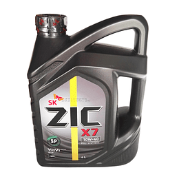 Aceite X7 10W 40 Full Sintético 4 Litros Zic