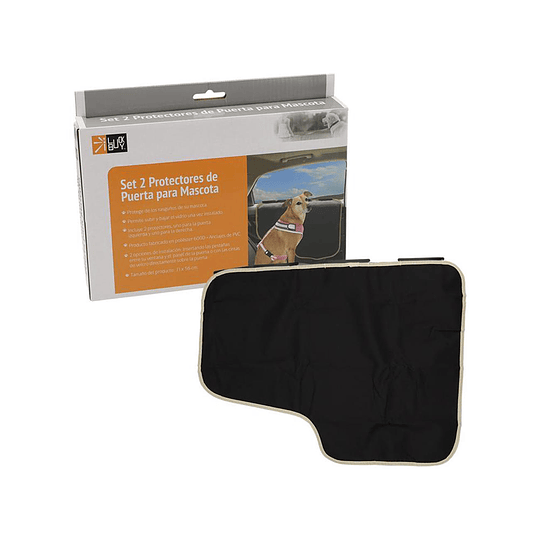 Pack 2 Protectores De Puerta Para Mascota Luckibuy