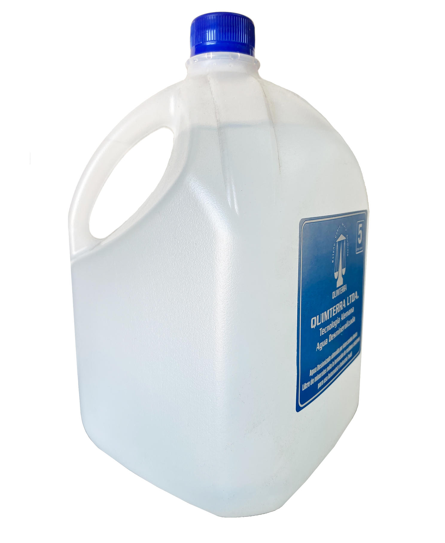 Agua Destilada Desmineralizada X 5 Litros