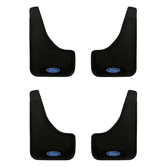 Pack 4 Guardafango Ford Para Auto Universal Exterior