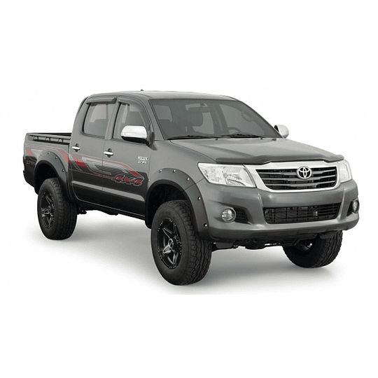 Fangueras Extensiones De Tapabarro Toyota Hilux 2006-2015 Militar