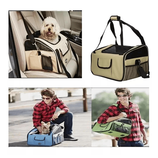 Bolso Transporte Para Mascotas Perros y Gatos