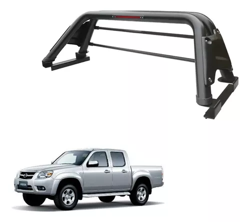 Barra Antivuelco New K1 Negro Matte Mazda Bt50 2006-2012