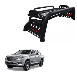 Barra Antivuelco Negro Matte 4x4 Great Wall Wingle 6