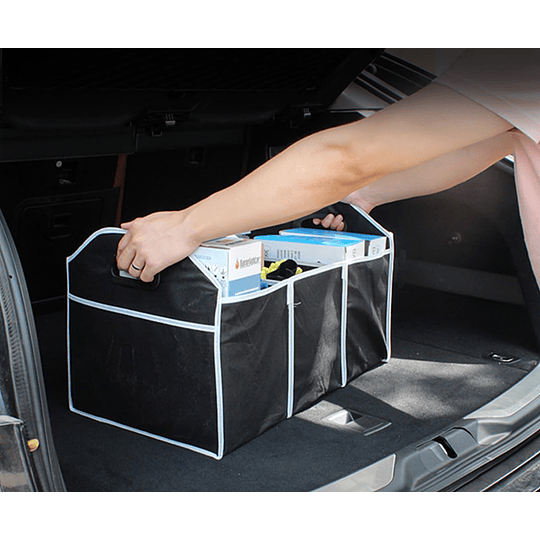 Caja Organizadora De Maleta Maletero Auto Y Suv 3 Espacios