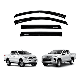 Aletas Bota Aguas Mitsubishi L200 2016-2023