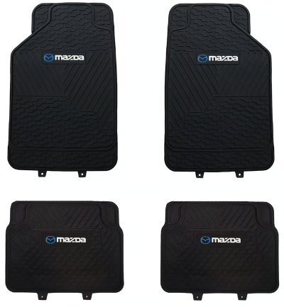 Pisos De Goma 4 Piezas Marca Mazda Para Vehículos
