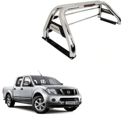 Barra Antivuelco Acero Inoxidable Nissan Navara Frontier