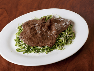 Tallarines Verdes C/ Bisteck