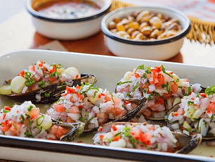 Choritos A La Chalaca