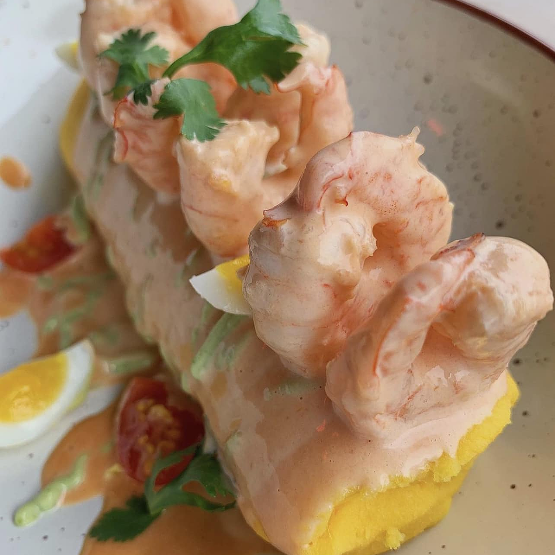 Causa De Langostinos 1