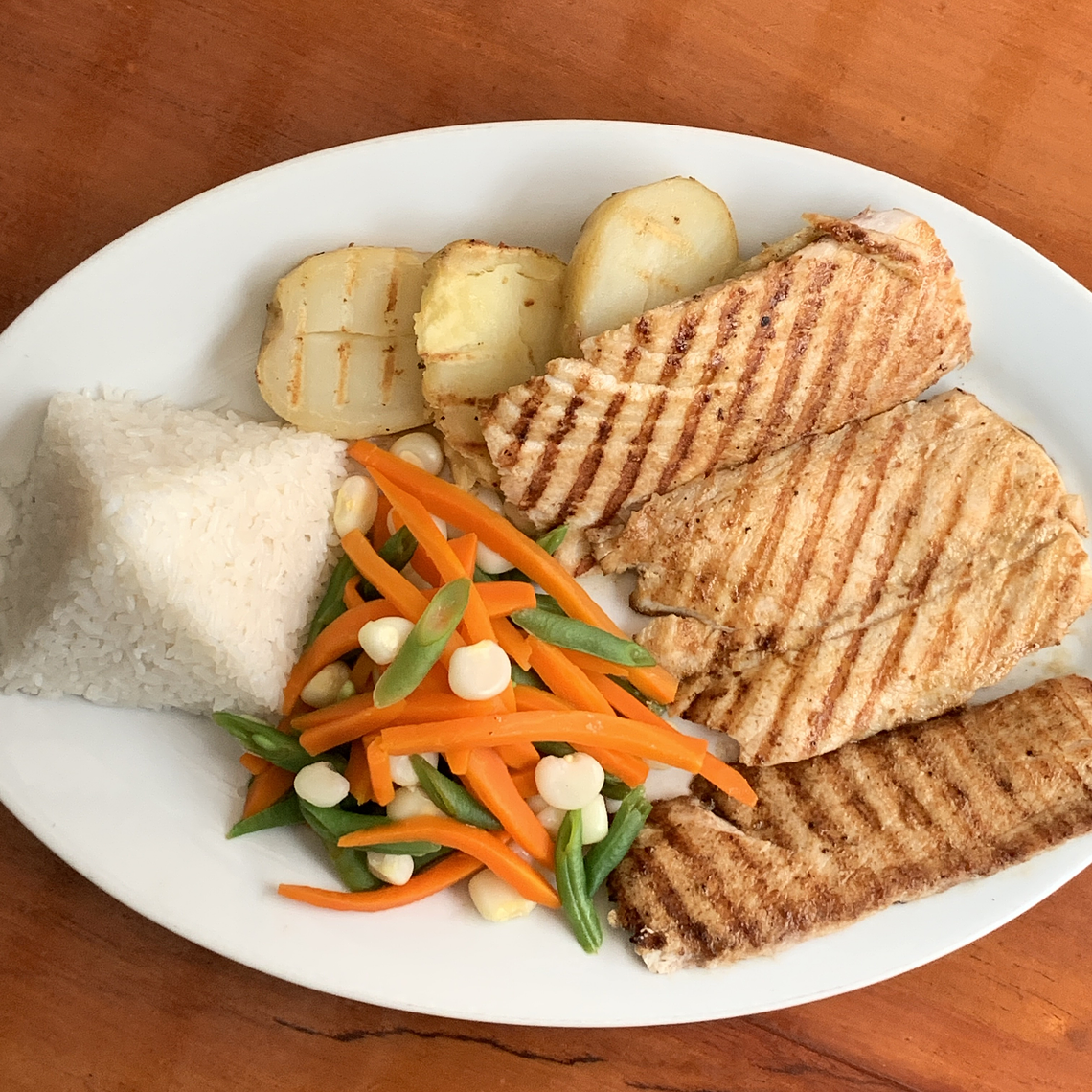 Pescado a la plancha 1