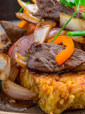 Tacu-Tacu C/ Lomo Saltado