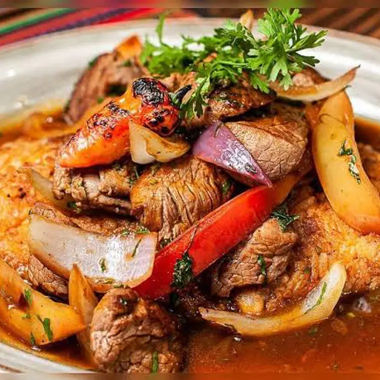 Tacu-Tacu con Lomo Saltado 1