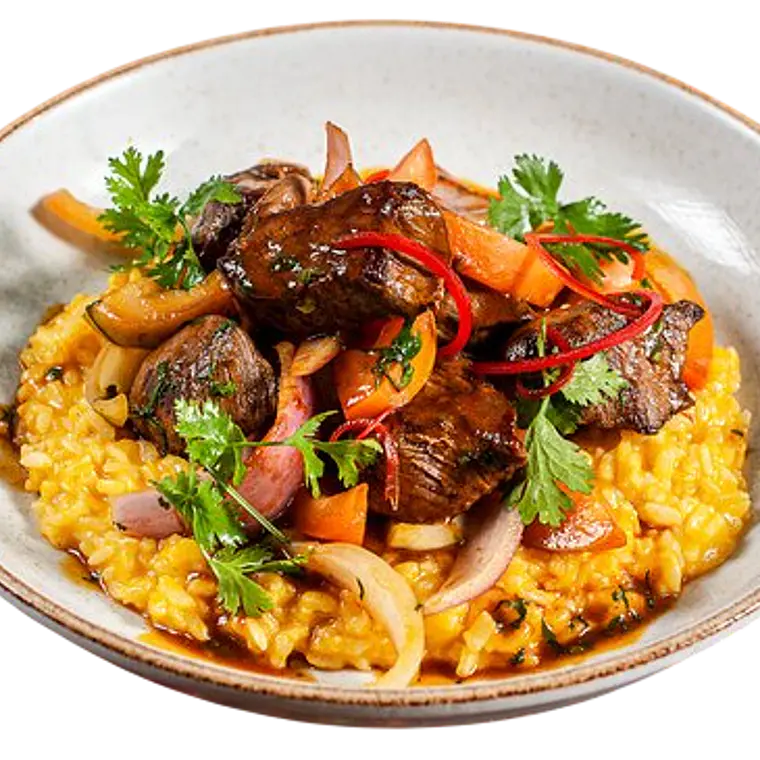 Risotto C/ Lomo Saltado 1