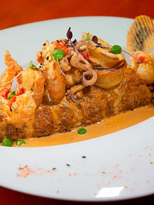 Tacu-Tacu con Mariscos