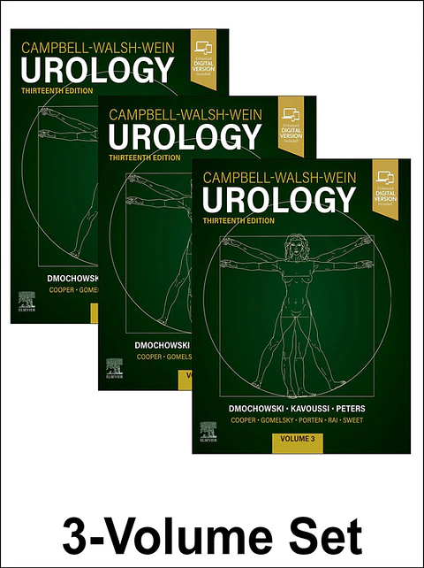 Campbell-Walsh-Wein Urology 13th Edition (3-Volume Set)