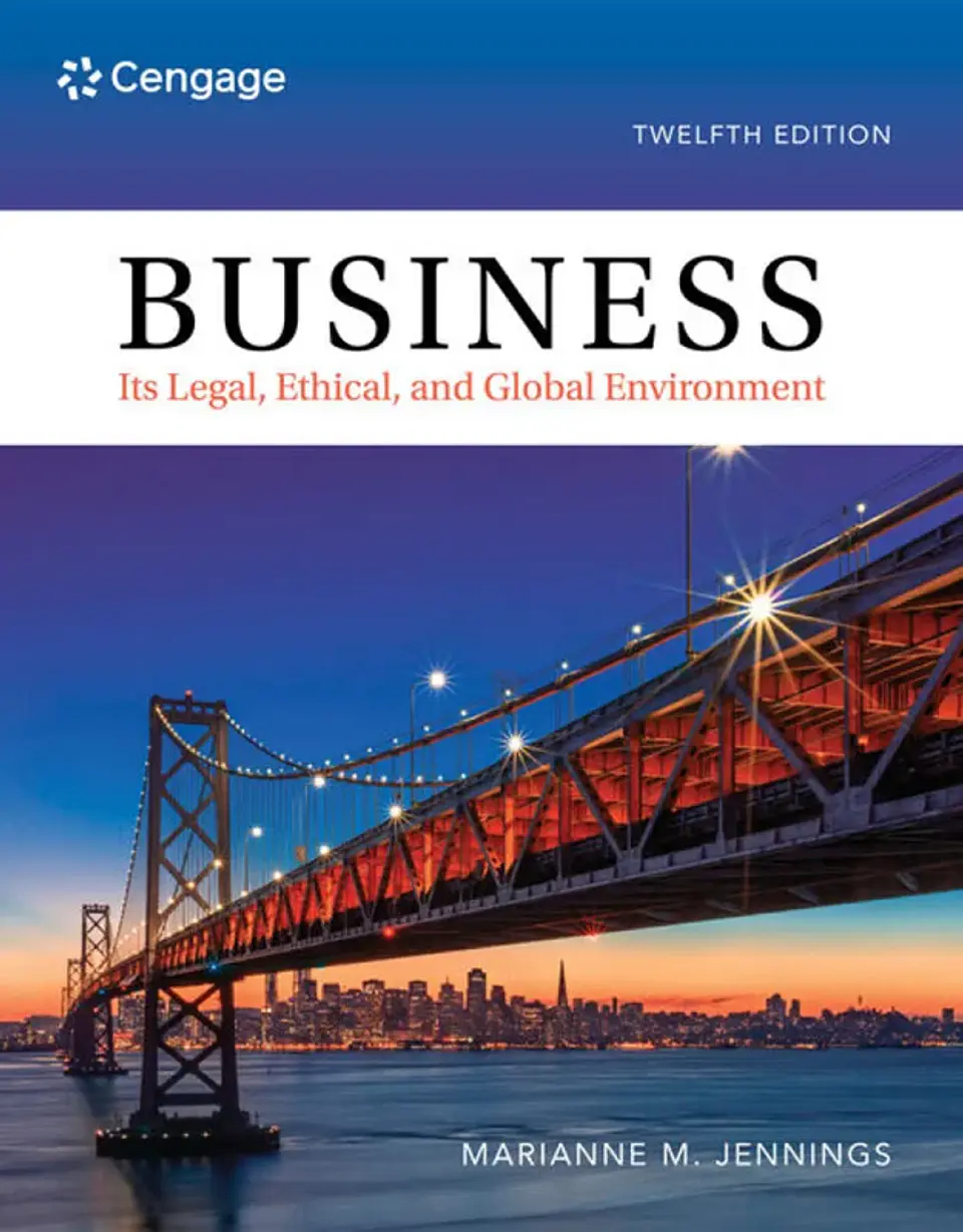Business: Its Legal, Ethical, and Global Environment 12th Edition 1