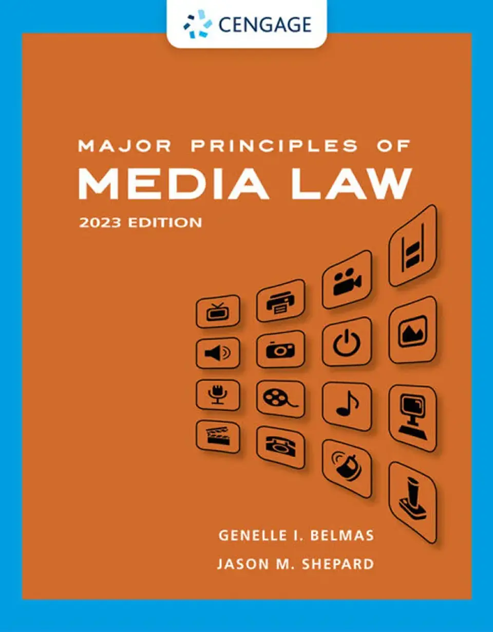 Major Principles of Media Law, 2023 1