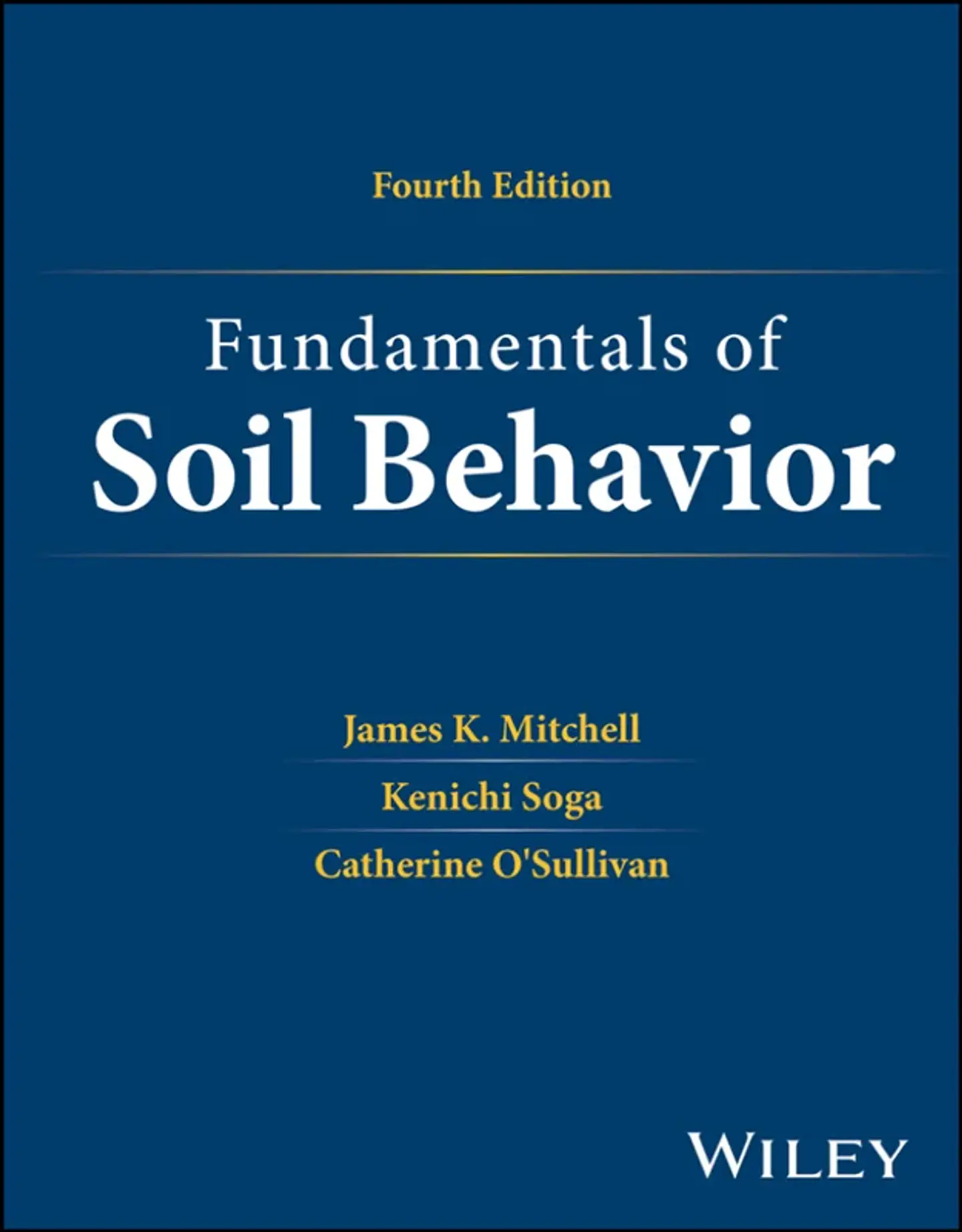 Fundamentals of Soil Behavior 4th Edition 1