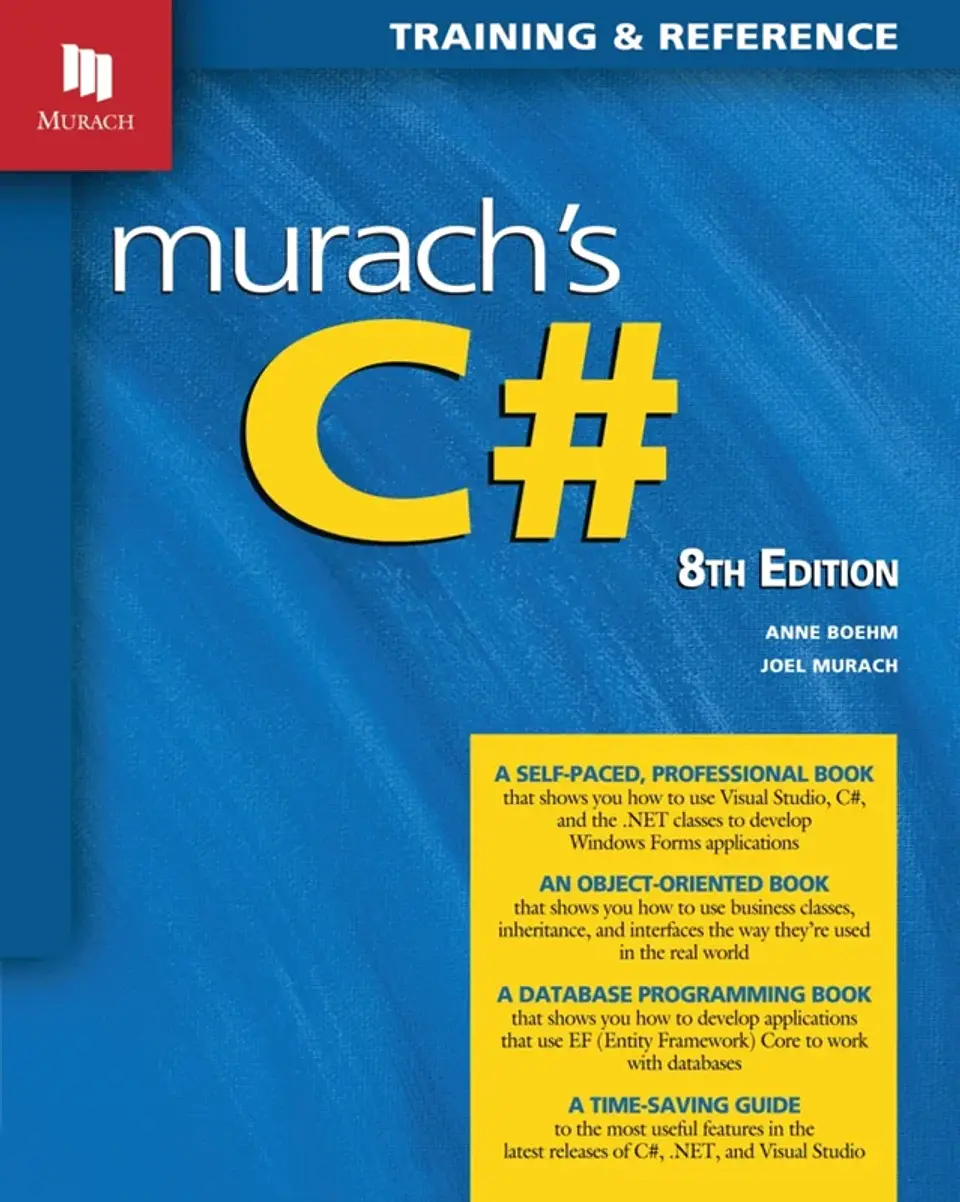 Murach's C# 8th Edition 1