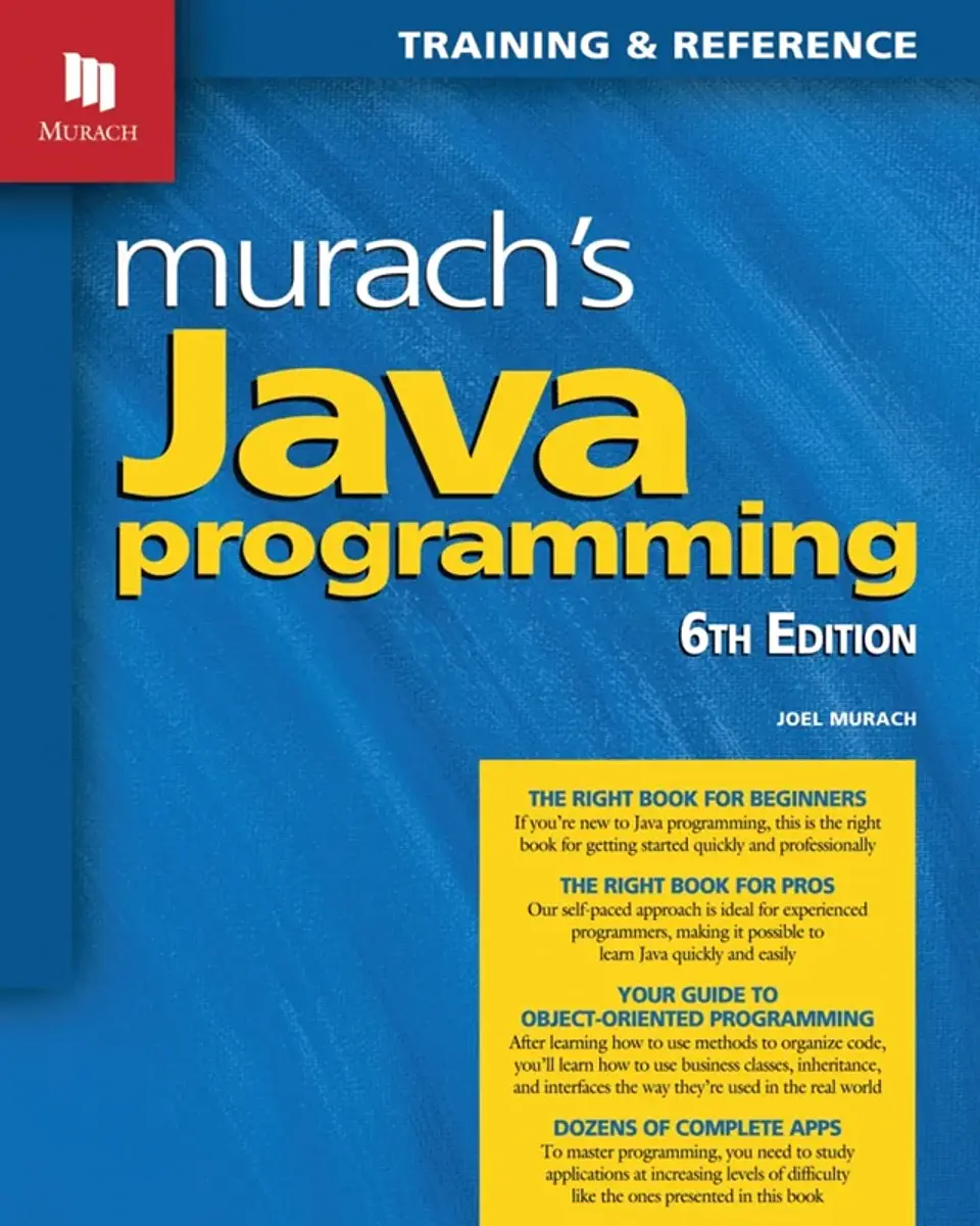 Murach's Java Programming 6th Edition 1