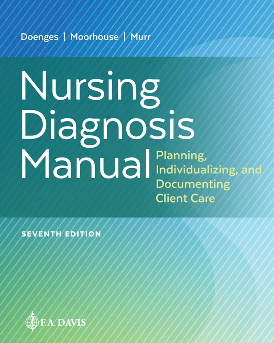 Nursing Diagnosis Manual: Planning, Individualizing, and Documenting Client Care 7th Edition 1