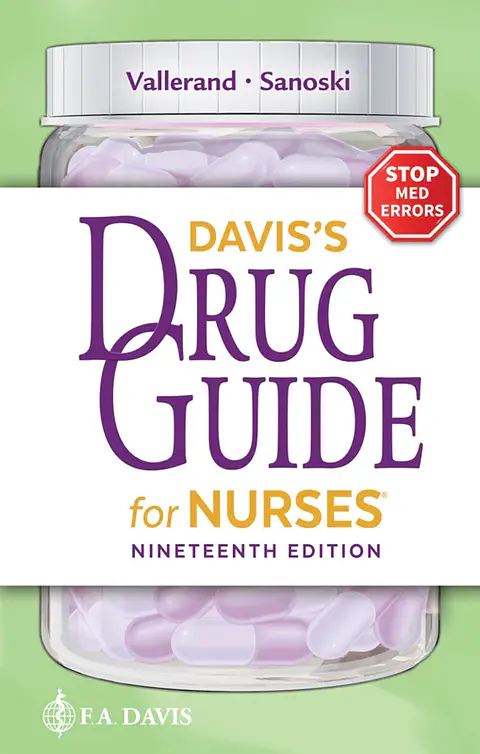 Davis's Drug Guide for Nurses 19th Edition