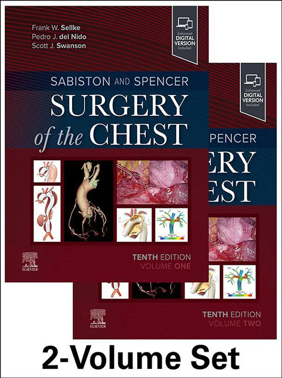  Sabiston and Spencer Surgery of the Chest 10th Edition 2-Volume Set 1