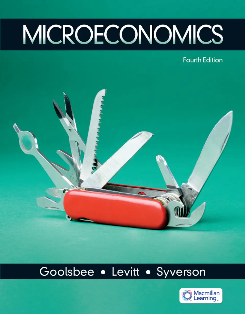 Microeconomics 4th Edition 1