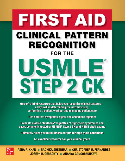  First Aid Clinical Pattern Recognition for the USMLE Step 2 CK 