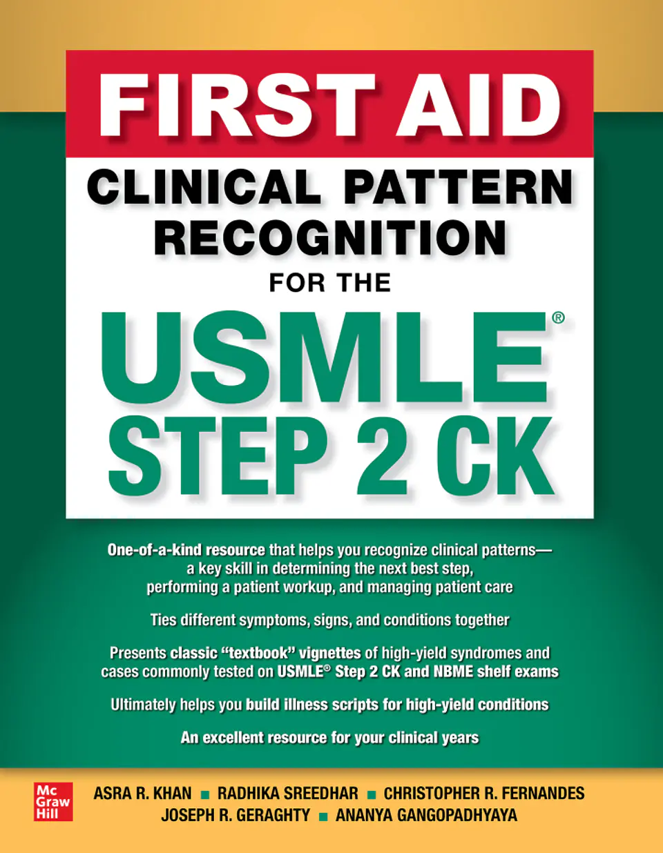  First Aid Clinical Pattern Recognition for the USMLE Step 2 CK  1