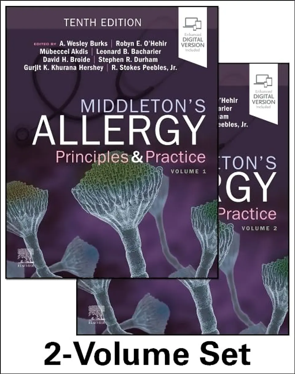 Middleton's Allergy 2-Volume Set: Principles and Practice 10th Edition 1