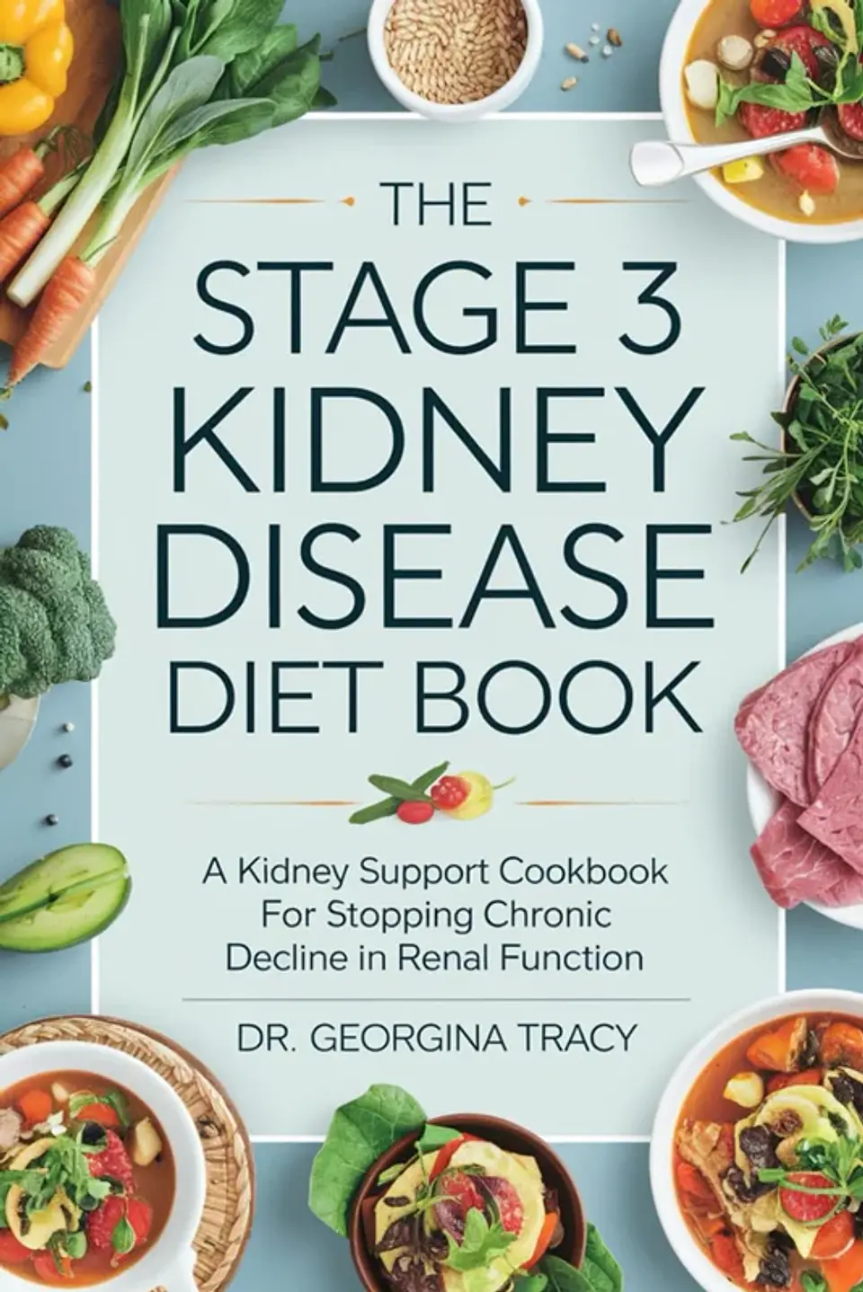 The Stage 3 Kidney Disease Diet Book: A Kidney Support Cookbook for Stopping Chronic Decline In Renal Function 1