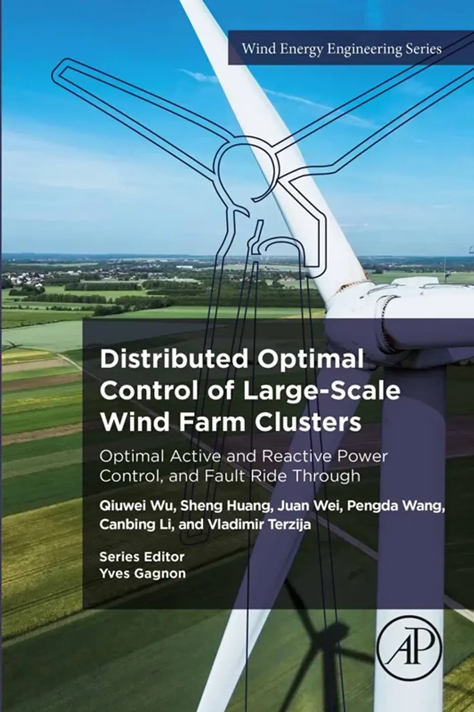 Distributed Optimal Control of Large-Scale Wind Farm Clusters: Optimal Active and Reactive Power Control, and Fault Ride Through 1