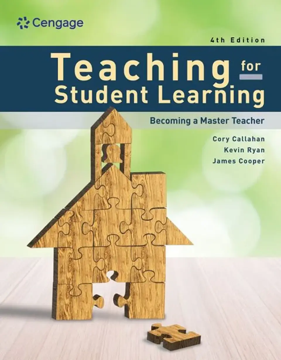 Teaching for Student Learning: Becoming a Master Teacher 4th Edition 1