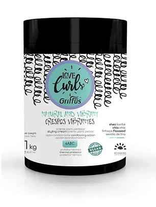 Creme para Pentear (4ABC) CrespOS Vibrantes Love Curls 1 kg